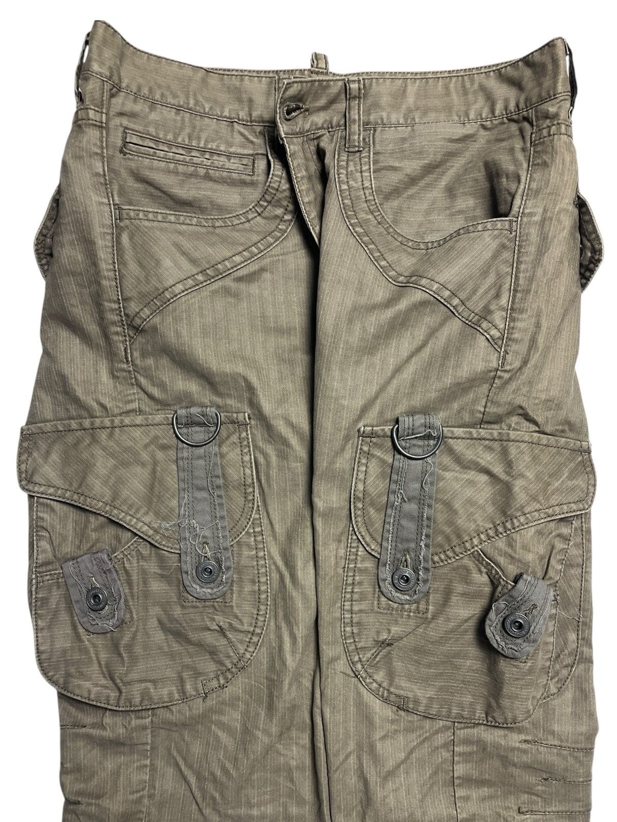 PPFM 2000’s The Difference Rupert - G.O.A Style Flare Cargo Pants Size US 32 / EU 48 - 10 Thumbnail