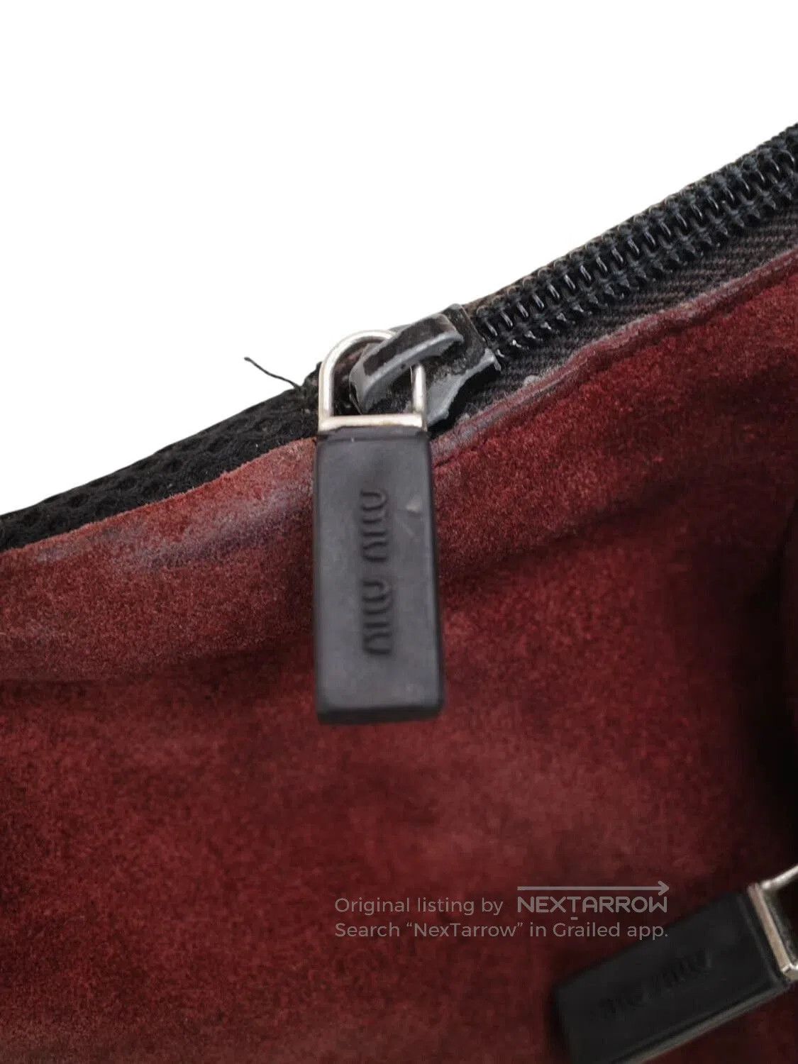 Miu Miu Miu Miu Vintage Bordeaux Fanny Pack. Size ONE SIZE - 6 Thumbnail