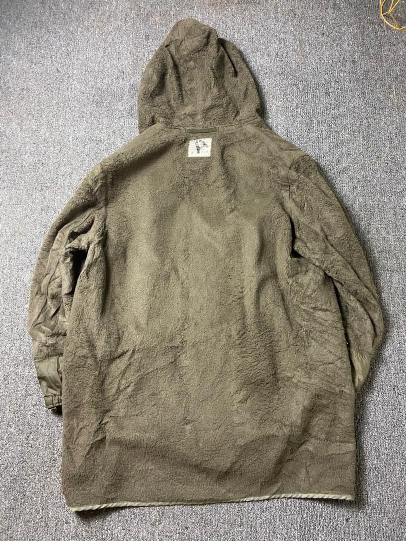 Japanese Brand Japanese Brand Military Fleece Hooded Open Jacket (184) Size US M / EU 48-50 / 2 - 2 Thumbnail