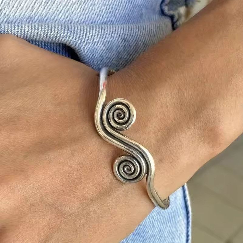Jewelry Vintage Style Bohemian Ethnic Spirals Bracelet Size ONE SIZE - 1 Thumbnail