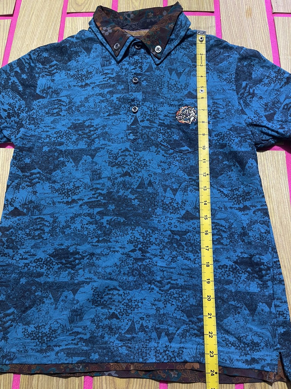 If Six Was Nine Y2K SUKAJAN polo short sleeve tshirt japanese style Size US M / EU 48-50 / 2 - 7 Thumbnail