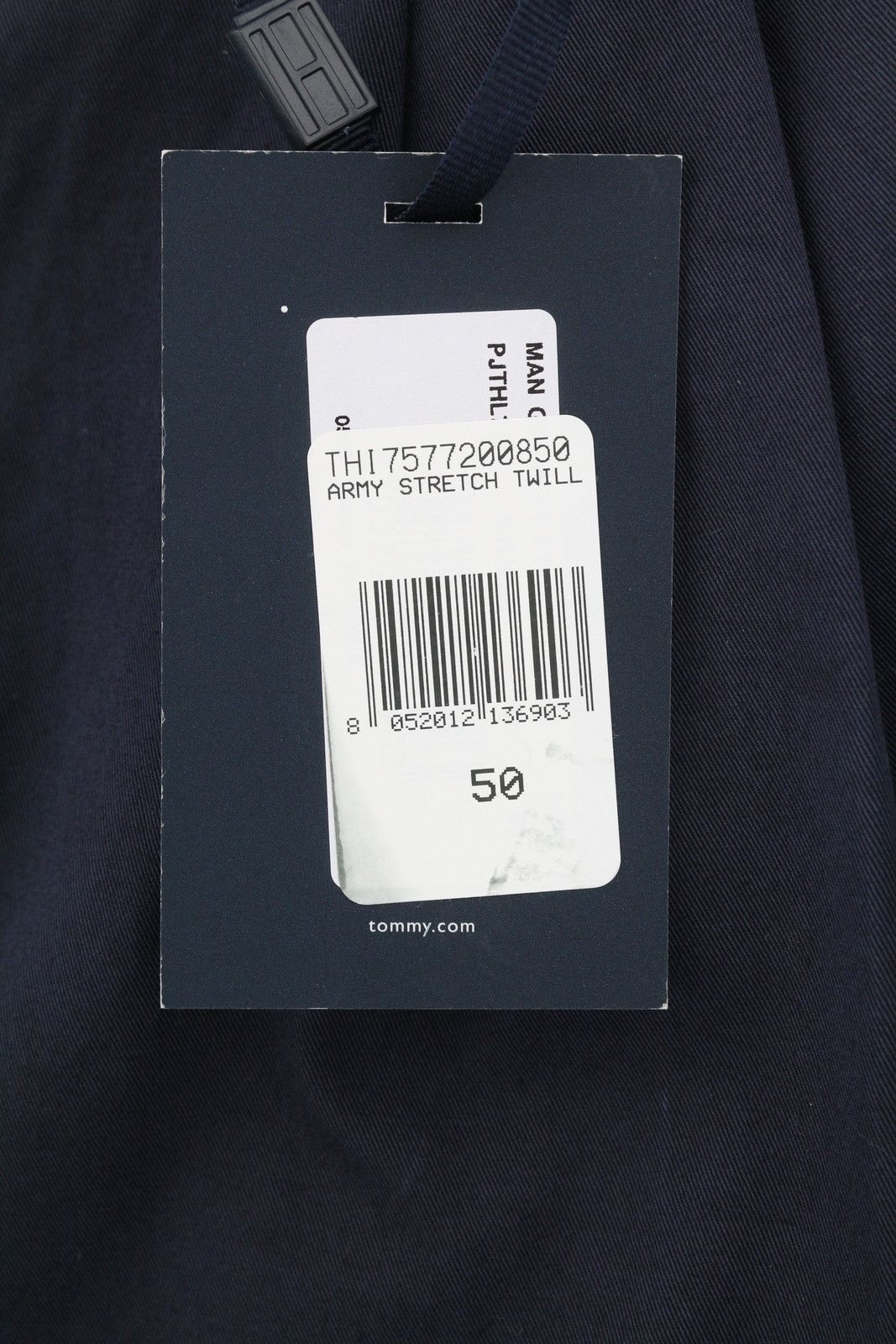 Tommy Hilfiger ARMY STRETCH TWILL EU50 Dark Blue Pleated 87472 Size US 34 / EU 50 - 6 Thumbnail