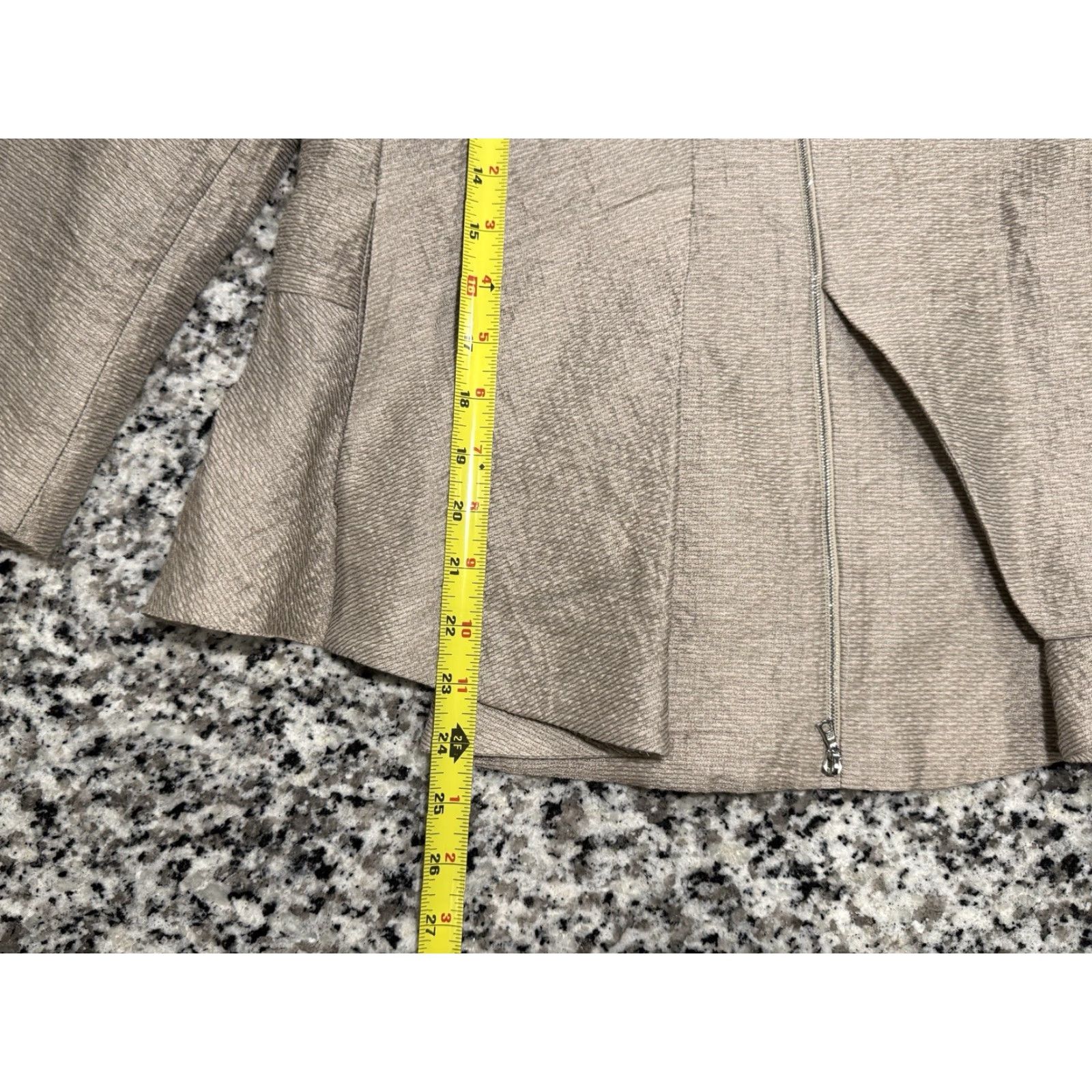 Marni Marni Gray Linen Blend Blazer Jacket Women's Size 4 US Short زip Up Made in Italy Size S / US 4 / IT 40 - 4 Thumbnail