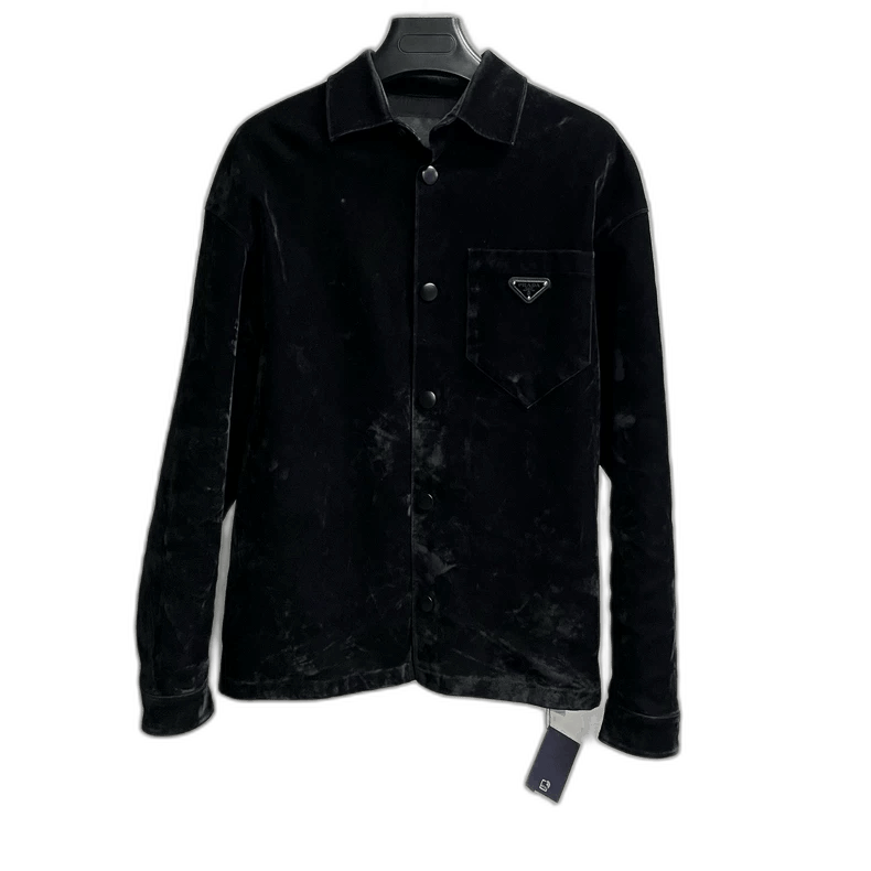 Prada Prada Black Long Sleeve Sun Protection Shirt Size US M / EU 48-50 / 2 - 1 Thumbnail