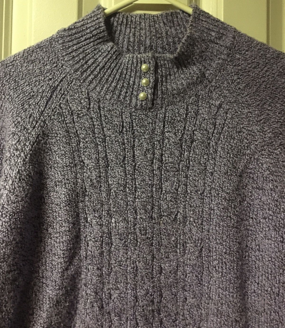 Other Rebecca Malone Women’s Sweater XL Pearl Buttons Size XL / US 12-14 / IT 48-50 - 6 Thumbnail