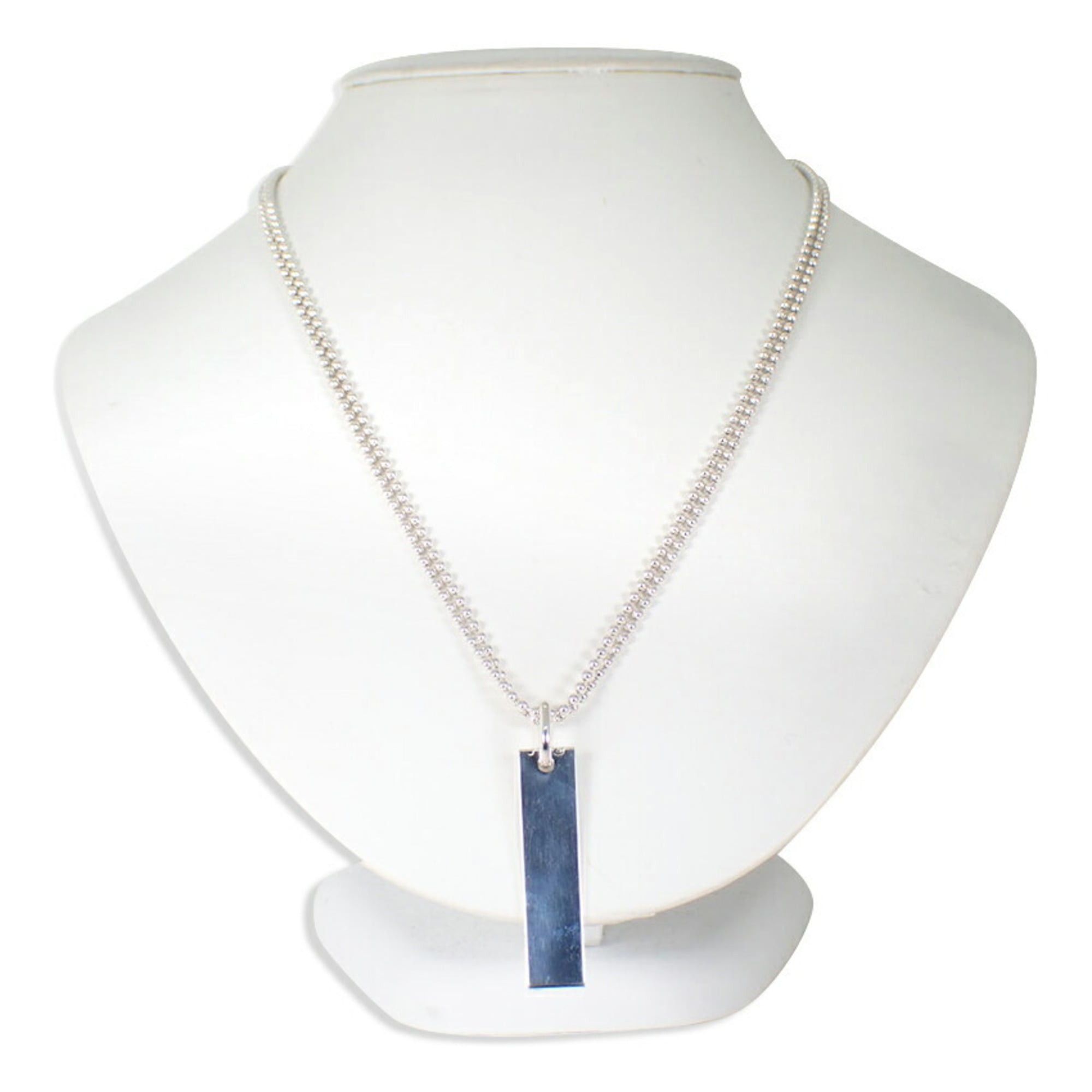 Gucci GUCCI 925 Double Ball Chain Pendant Necklace Size ONE SIZE - 1 Thumbnail