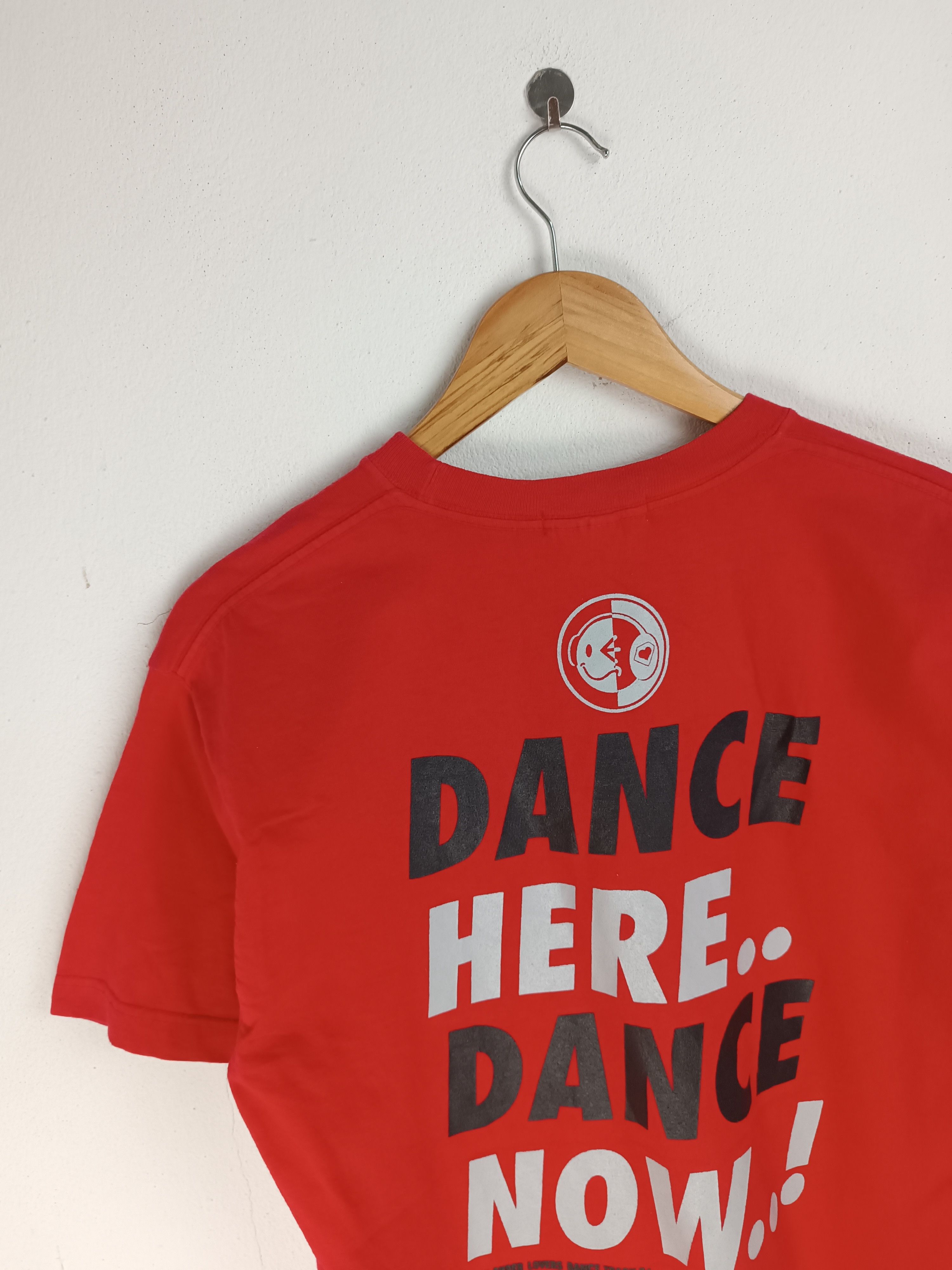 Japanese Brand VINTAGE SUPER LOVERS JAPAN DANCE HERE TEE EDM DJ Size US M / EU 48-50 / 2 - 12 Thumbnail