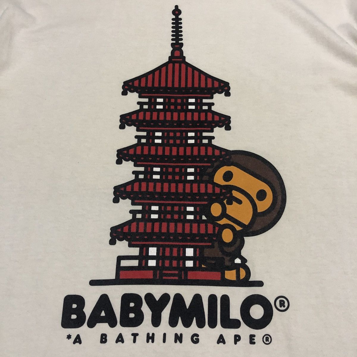 Bape BAPEXCLUSIVE Baby Milo Kyoto Tee Size US L / EU 52-54 / 3 - 2 Thumbnail