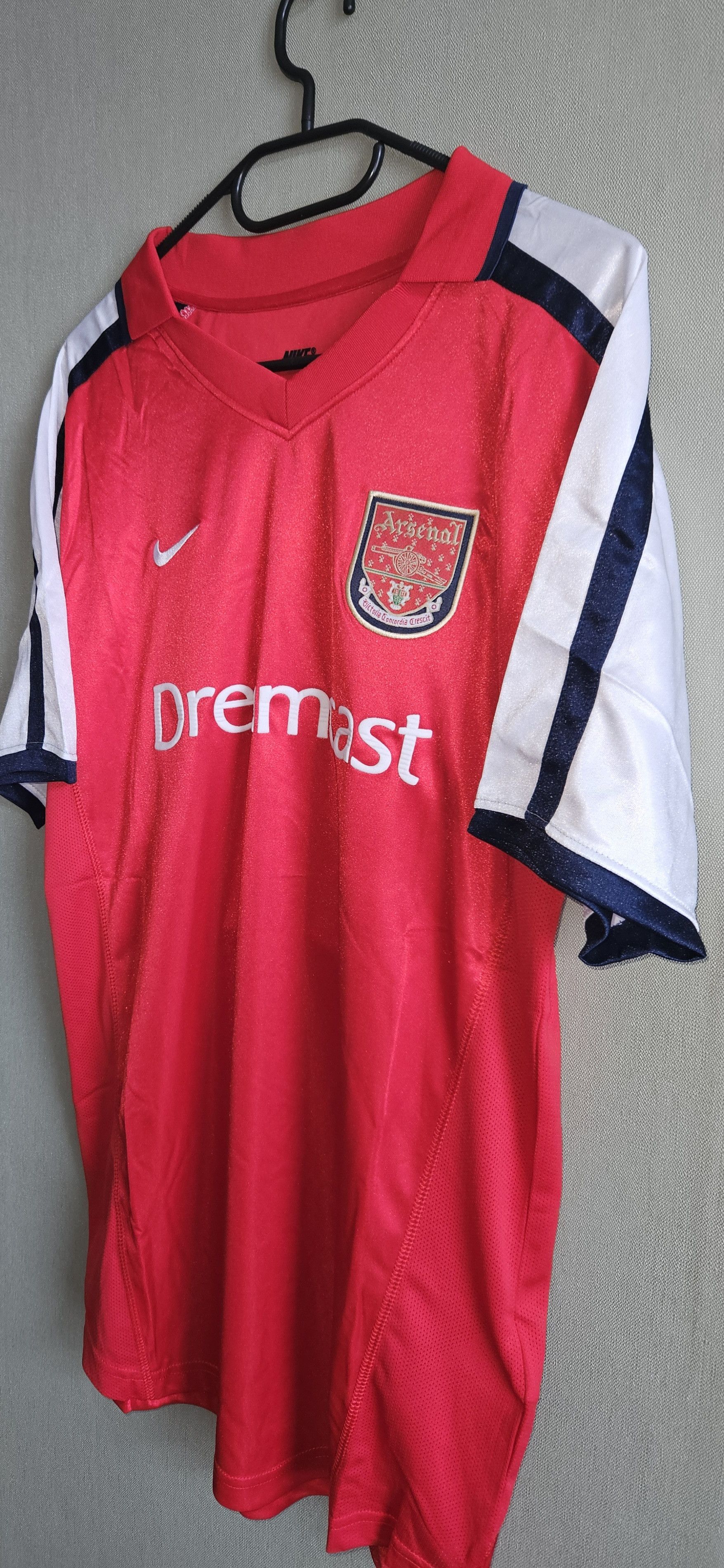 Other 14 Arsenal 2000–2001 Vintage Soccer Jersey Trikot Size US L / EU 52-54 / 3 - 5 Thumbnail