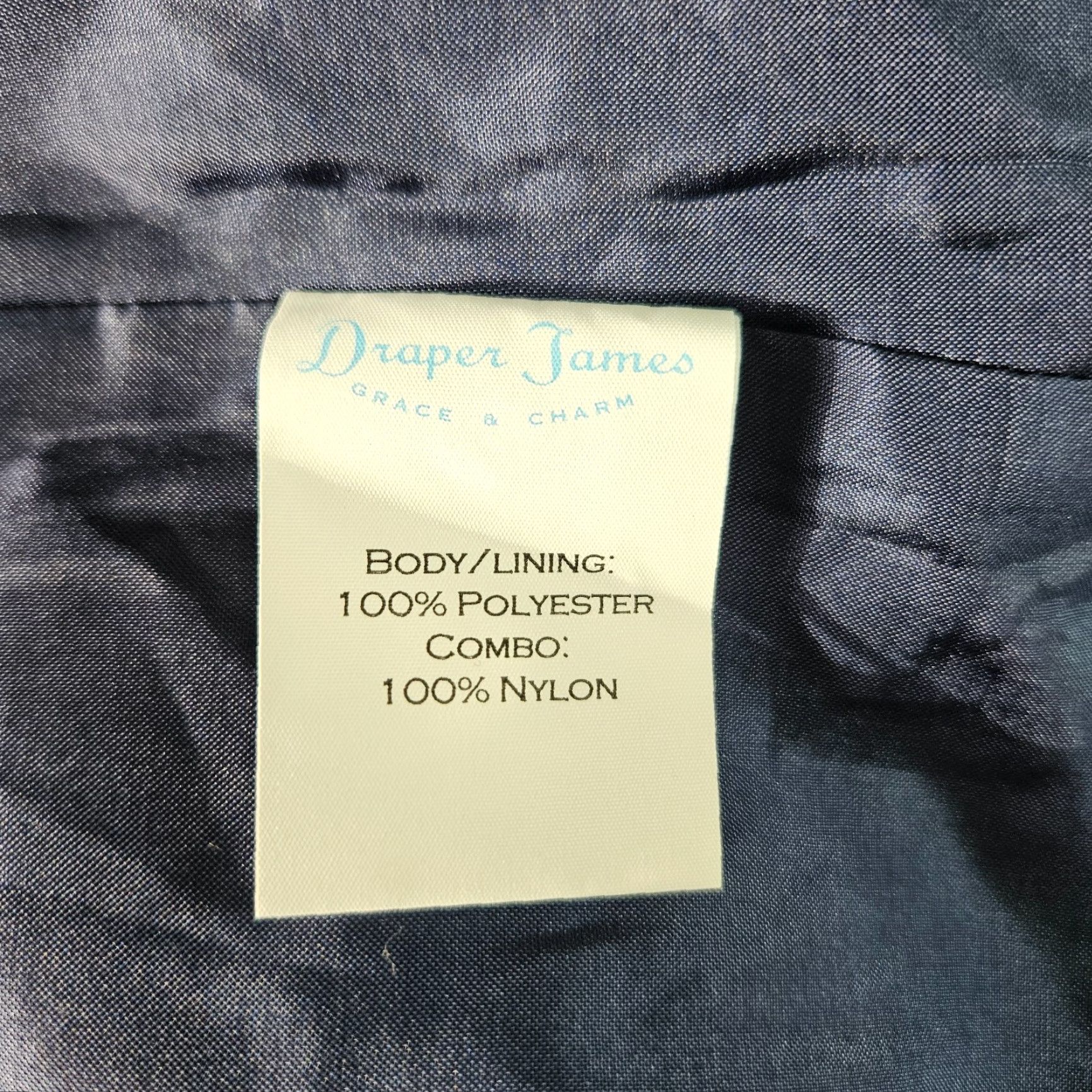 Vintage Draper James Womens Top Blue Floral Half Sleeve Lace Shirt Sz 12, Pullover, Regular, Polyester, Blouse, Womens Size XL / US 12-14 / IT 48-50 - 4 Thumbnail