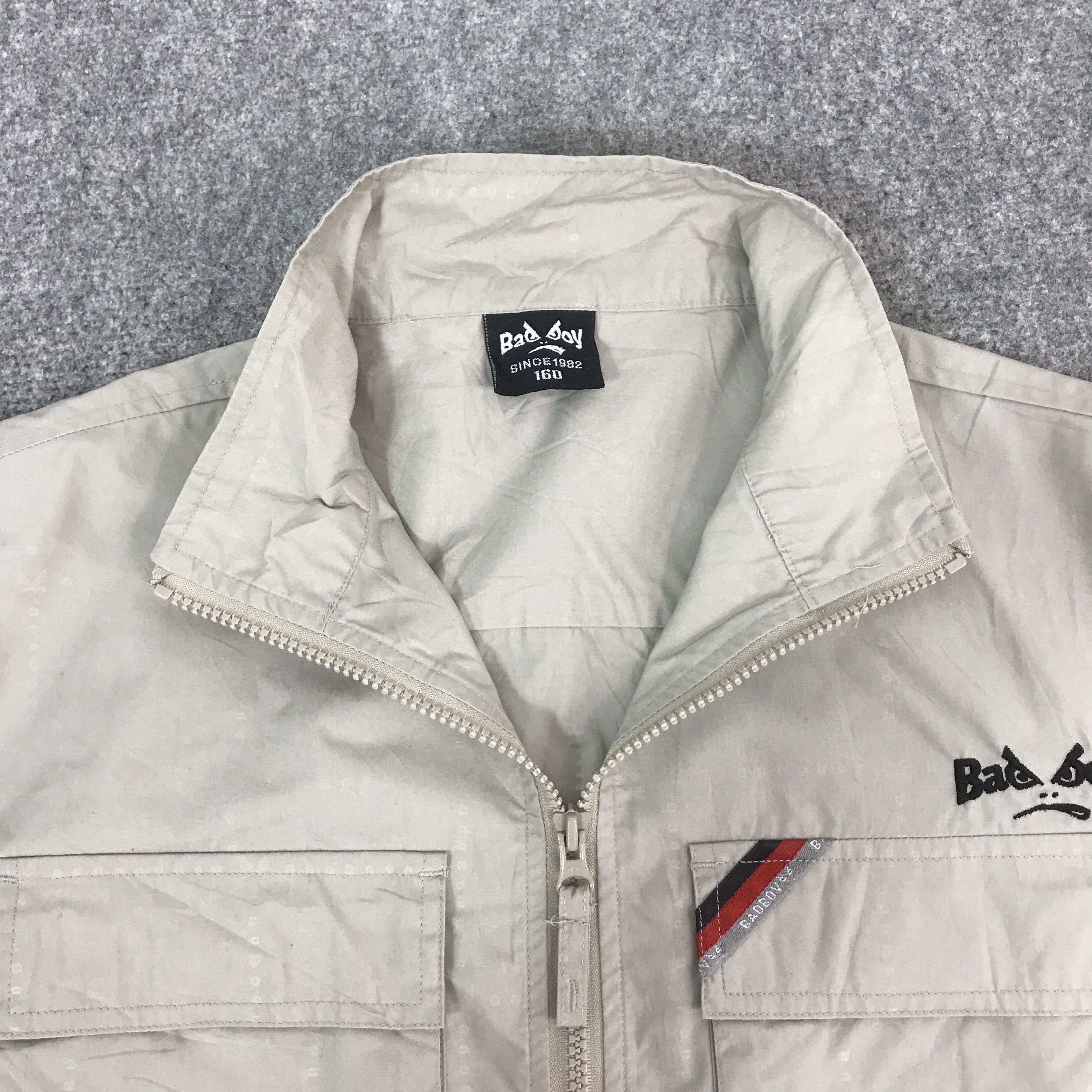 Japanese Brand Bad Boy Worker Zip Shirt jacket K68B8 Size US M / EU 48-50 / 2 - 7 Thumbnail