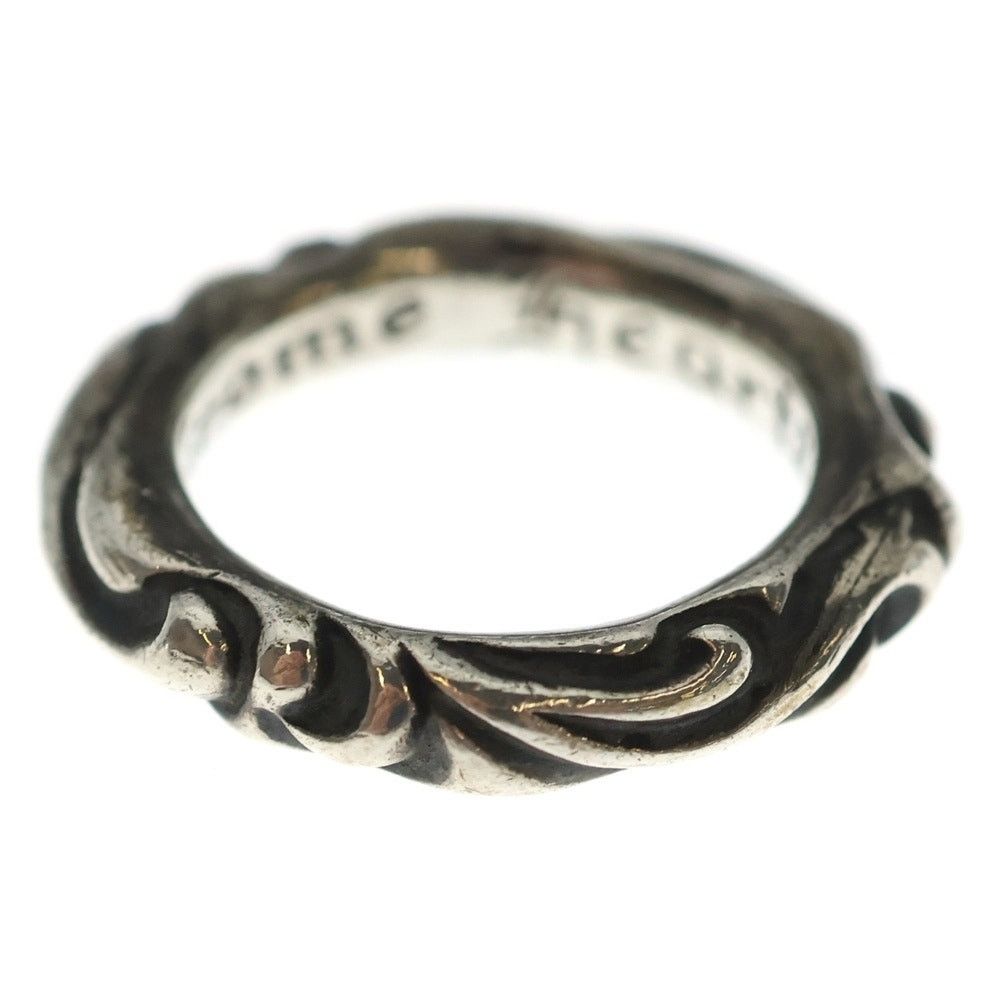 Chrome Hearts Chrome Hearts Scroll Band Ring Silver BCA351 Size ONE SIZE - 1 Thumbnail