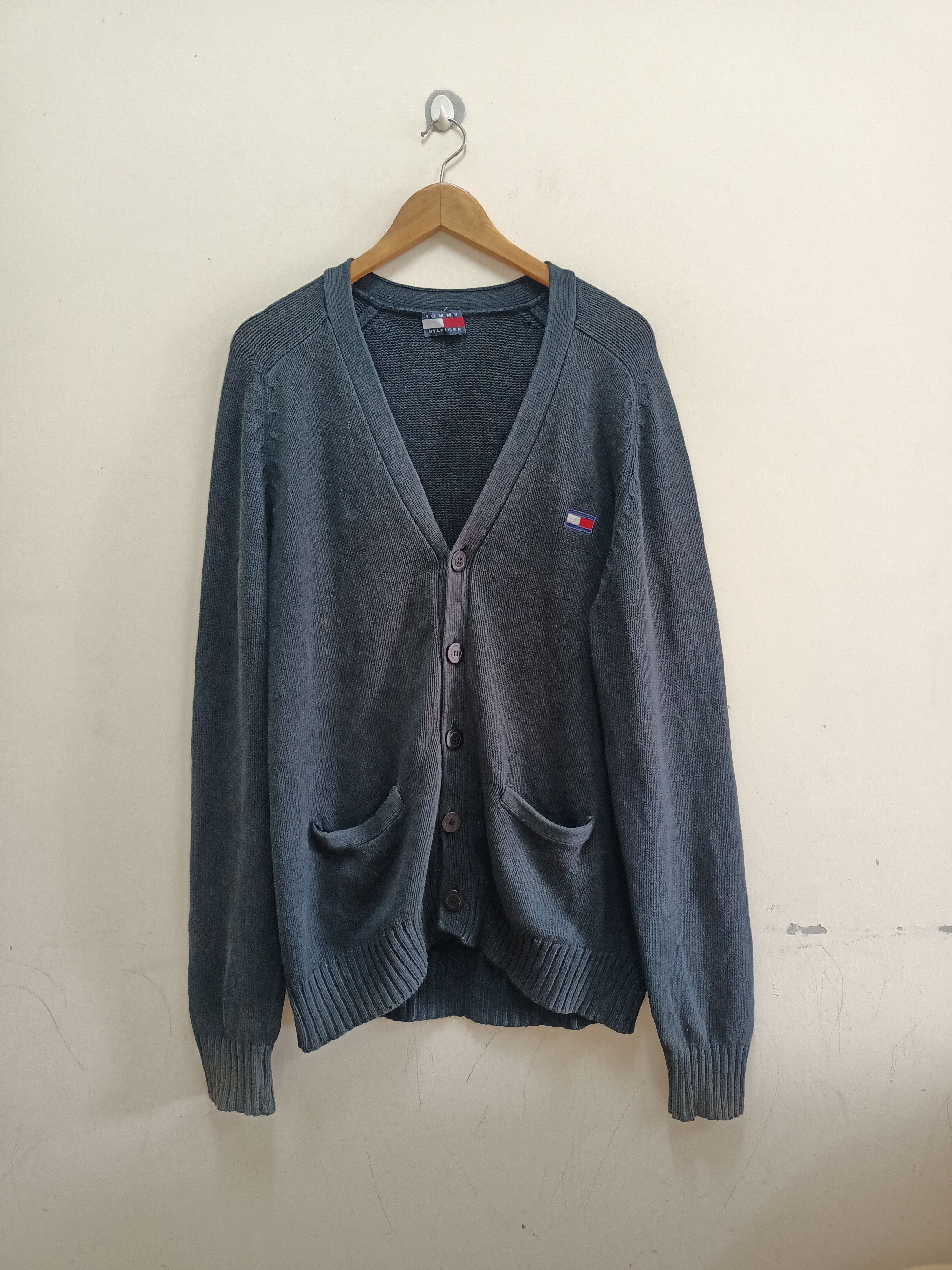 Tommy Hilfiger × Vintage Vintage Tommy Hilfiger knitwear Size US L / EU 52-54 / 3 - 1 Thumbnail