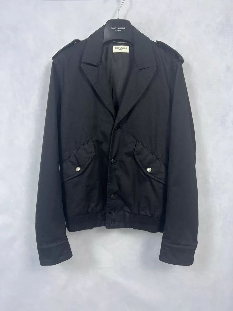 Saint Laurent Paris saint Laurent paris19ss Sword Collar Bomber Jacket 2503-Ne Size US S / EU 44-46 / 1 - 1 Thumbnail
