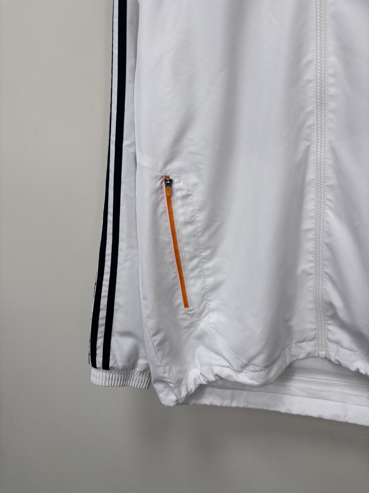 Adidas Adidas Real Madrid 2013/2014 Soccer Hooded Track Jacket Size US L / EU 52-54 / 3 - 6 Thumbnail