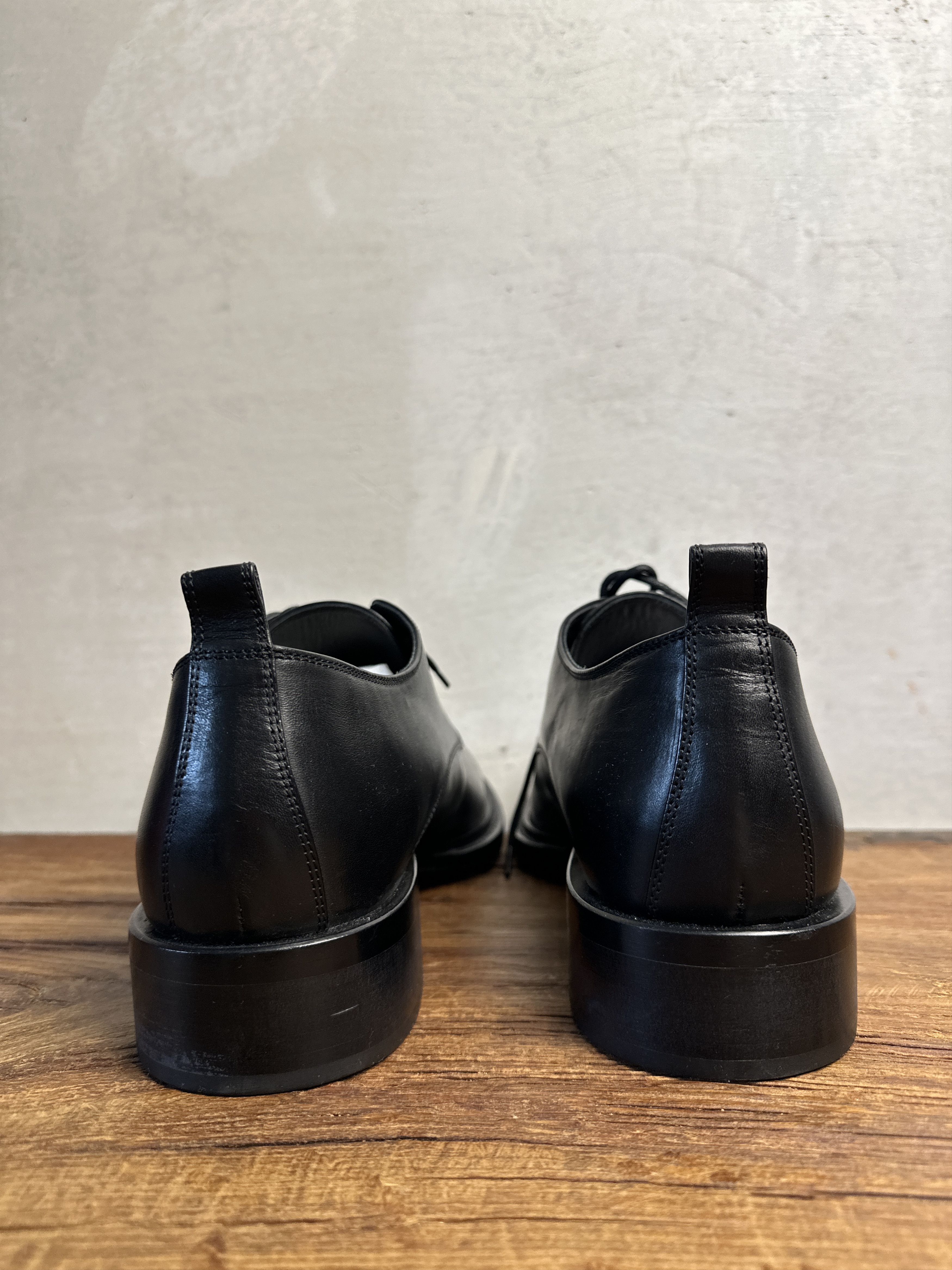 Ann Demeulemeester Ann demeulemeester Scarpe Derby Shoes in Pelle Nero Size US 11 / EU 44 - 5 Thumbnail