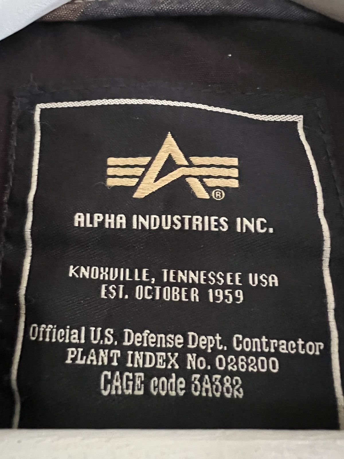 Alpha Industries ALPHA INDUSTRIES JACKET Size US L / EU 52-54 / 3 - 10 Thumbnail