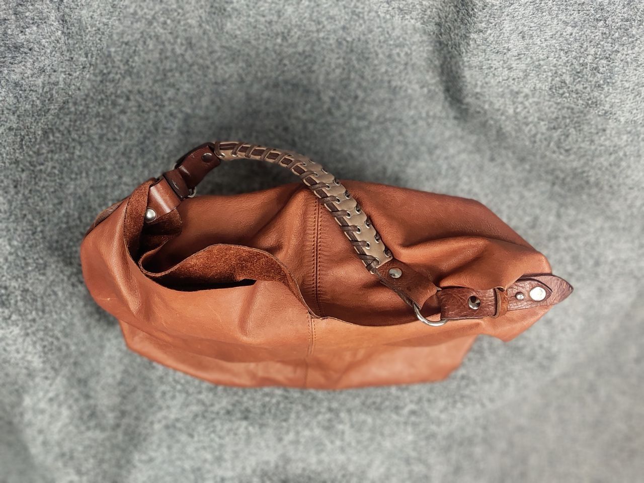 Genuine Leather Maurizio Taiuti Italy Design leather Shoulder Shopper bag Size ONE SIZE - 2 Thumbnail