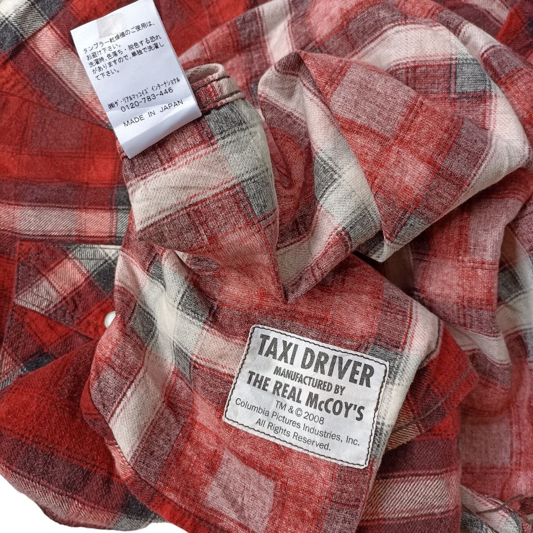 The Real McCoy's Vintage 90s The Real Mccoy's X Taxi Driver Movies Shirt Size US S / EU 44-46 / 1 - 7 Thumbnail