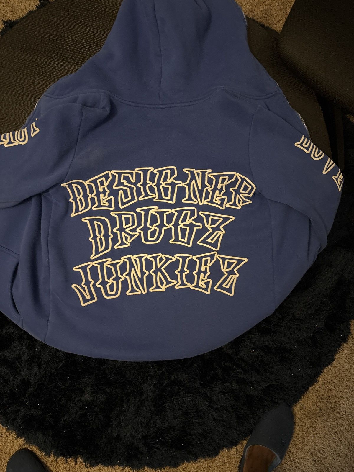 Designer DesignerDrugsJunkiez Full Zip Hoodie Size US S / EU 44-46 / 1 - 2 Thumbnail