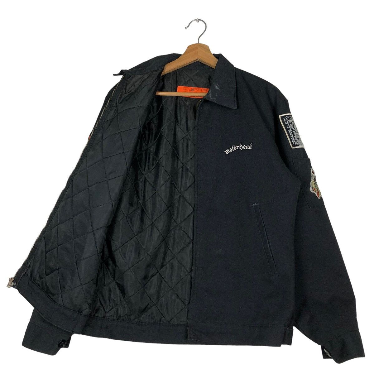 Vintage 🔥VINTAGE BOMBER JACKET REDKAP USA FULL PATCH RARE DESIGN Size US S / EU 44-46 / 1 - 16 Thumbnail