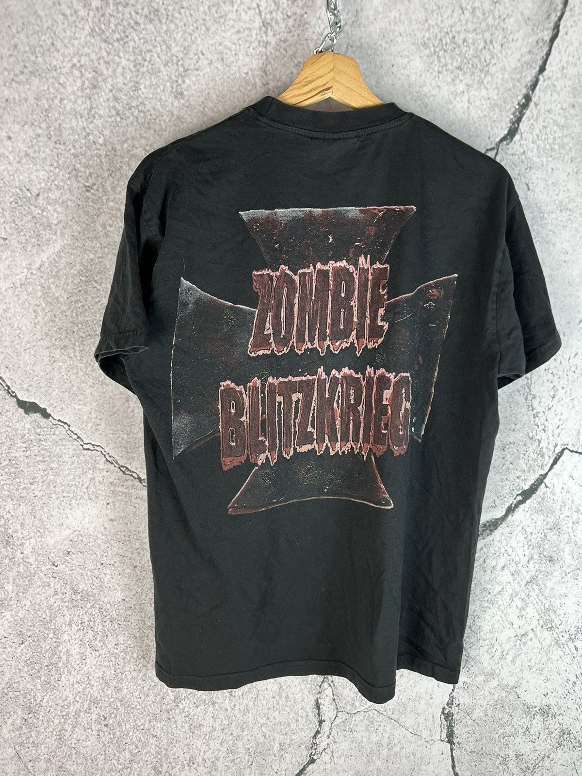 Band Tees Vintage Debauchery Zombie Tee like Cradle Of Filth Size US M / EU 48-50 / 2 - 2 Thumbnail