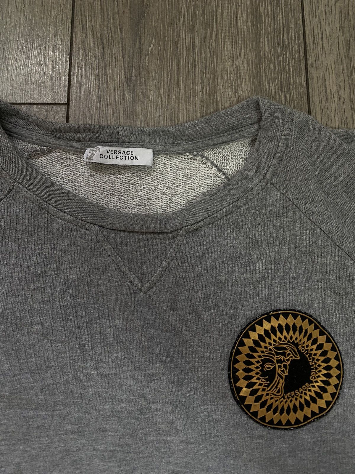Versace Versace Collection XL Sweatshirt Logo Medusa Jumper Size US L / EU 52-54 / 3 - 3 Thumbnail