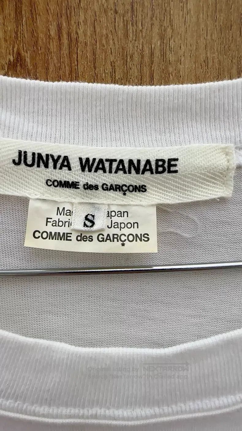 Junya Watanabe Junya Watanabe White Patchwork Long Sleeve Top Size S / US 4 / IT 40 - 4 Thumbnail