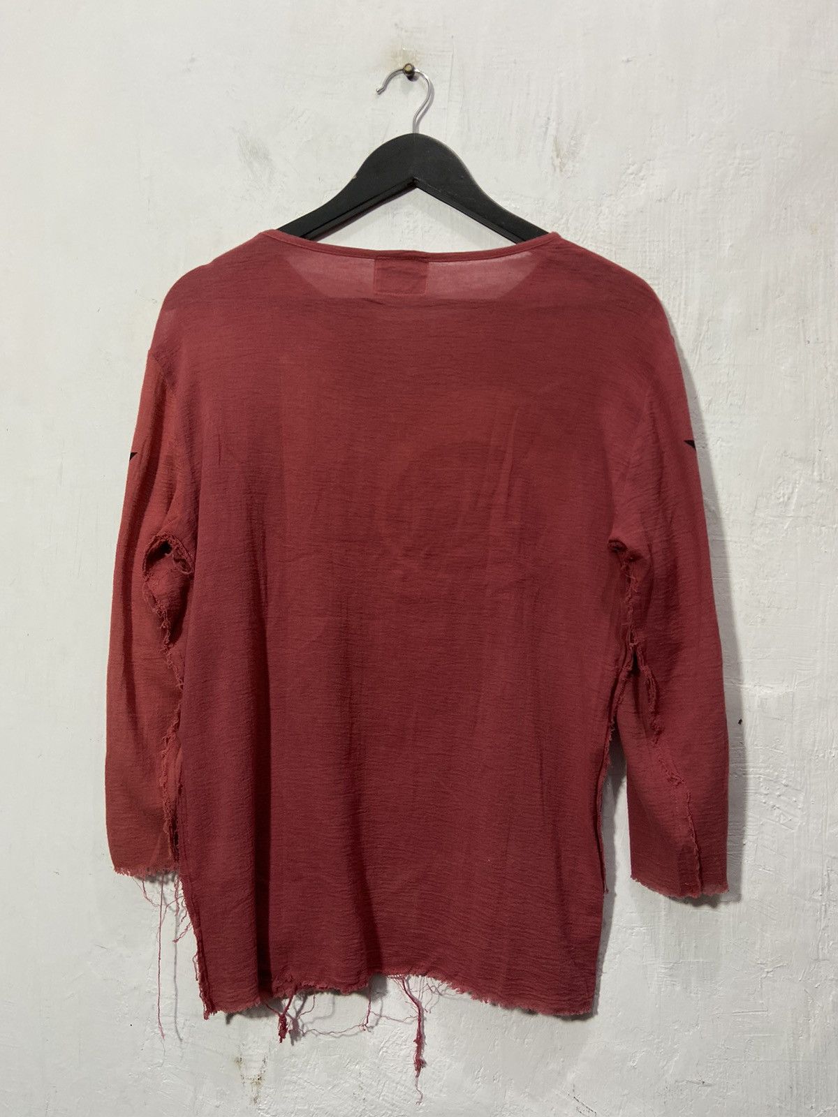 Japanese Brand Yamane Jeans Every Garment Guaranteed Raglan Sleeve Tshirt Size US M / EU 48-50 / 2 - 7 Thumbnail