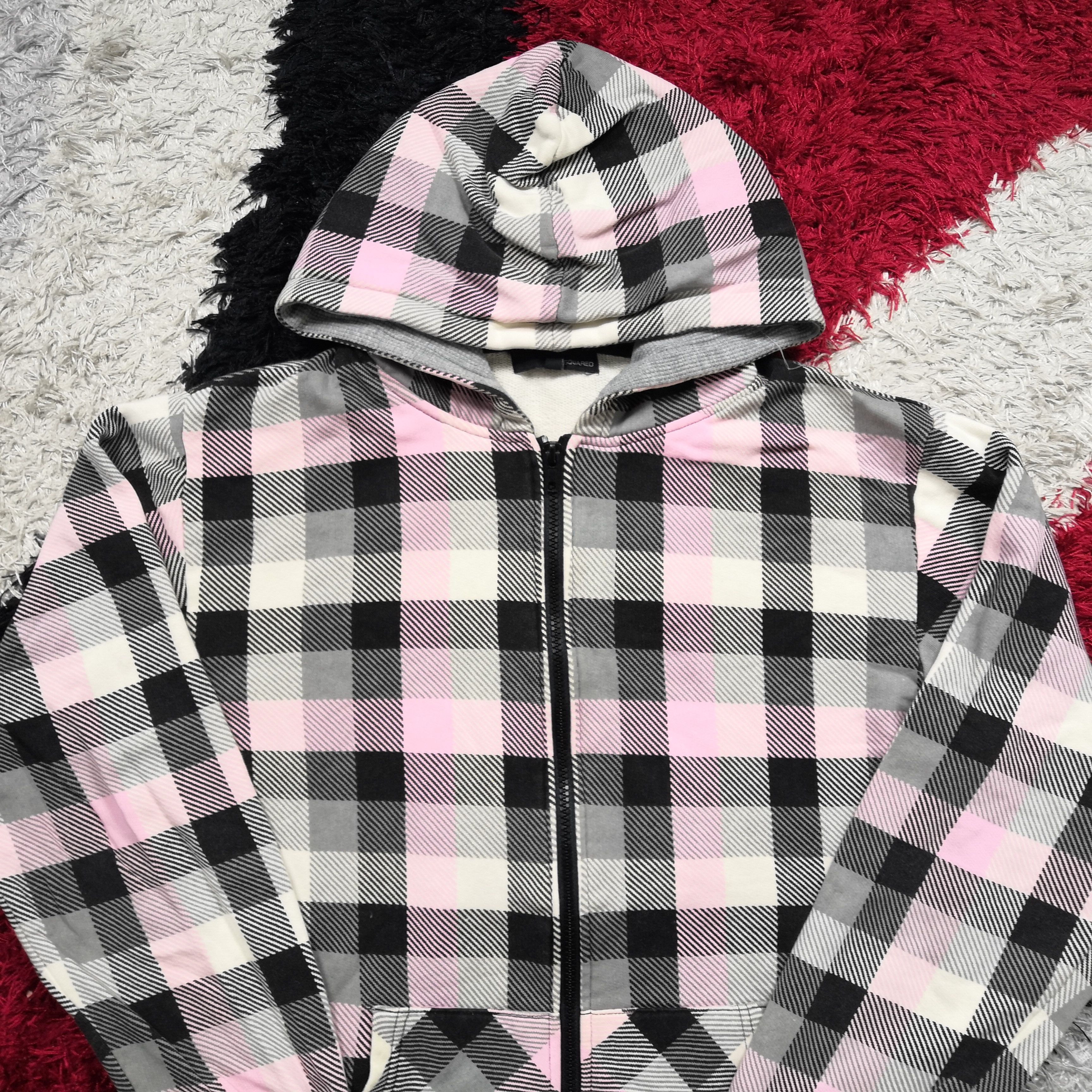 Japanese Brand M25QUARED Sweatshirt Hoodie Flannel Japanese Sweater Hooded Size S / US 4 / IT 40 - 3 Thumbnail