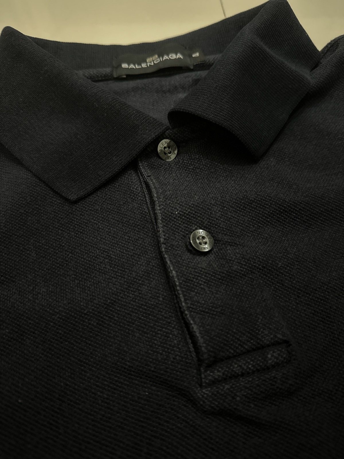 Balenciaga Balenciaga BB Polo Shirt Size US XL / EU 56 / 4 - 3 Thumbnail