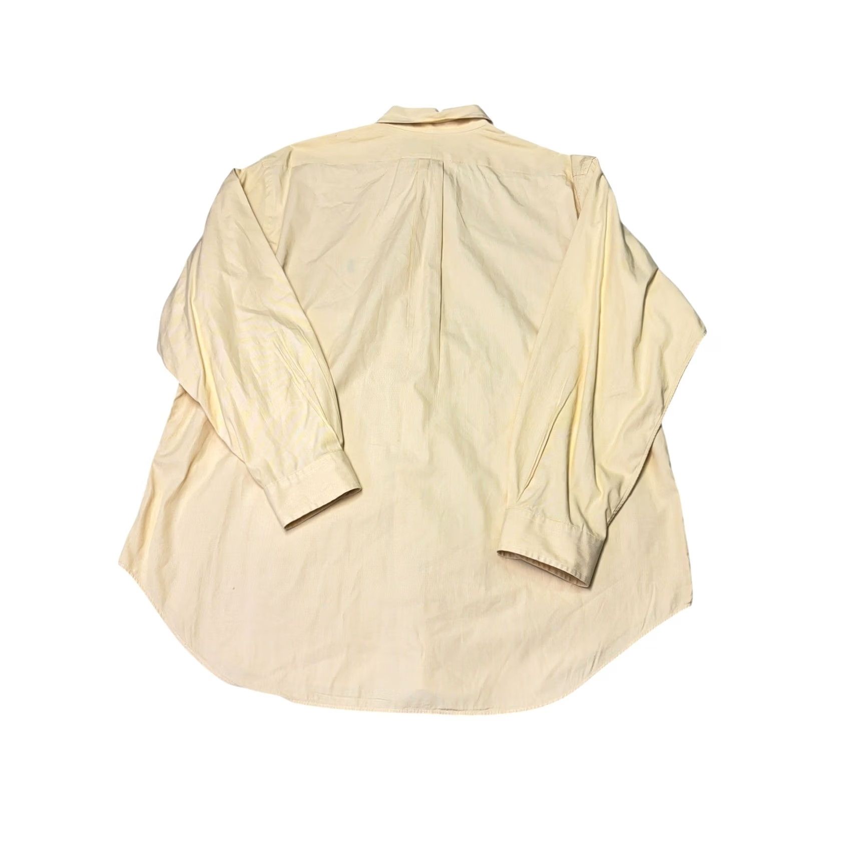 Ralph Lauren Ralph Lauren Mens Button-Down Shirt Yellow Striped Classic Fit 2XL Cotton Shirt Mens Size US XXL / EU 58 / 5 - 6 Thumbnail