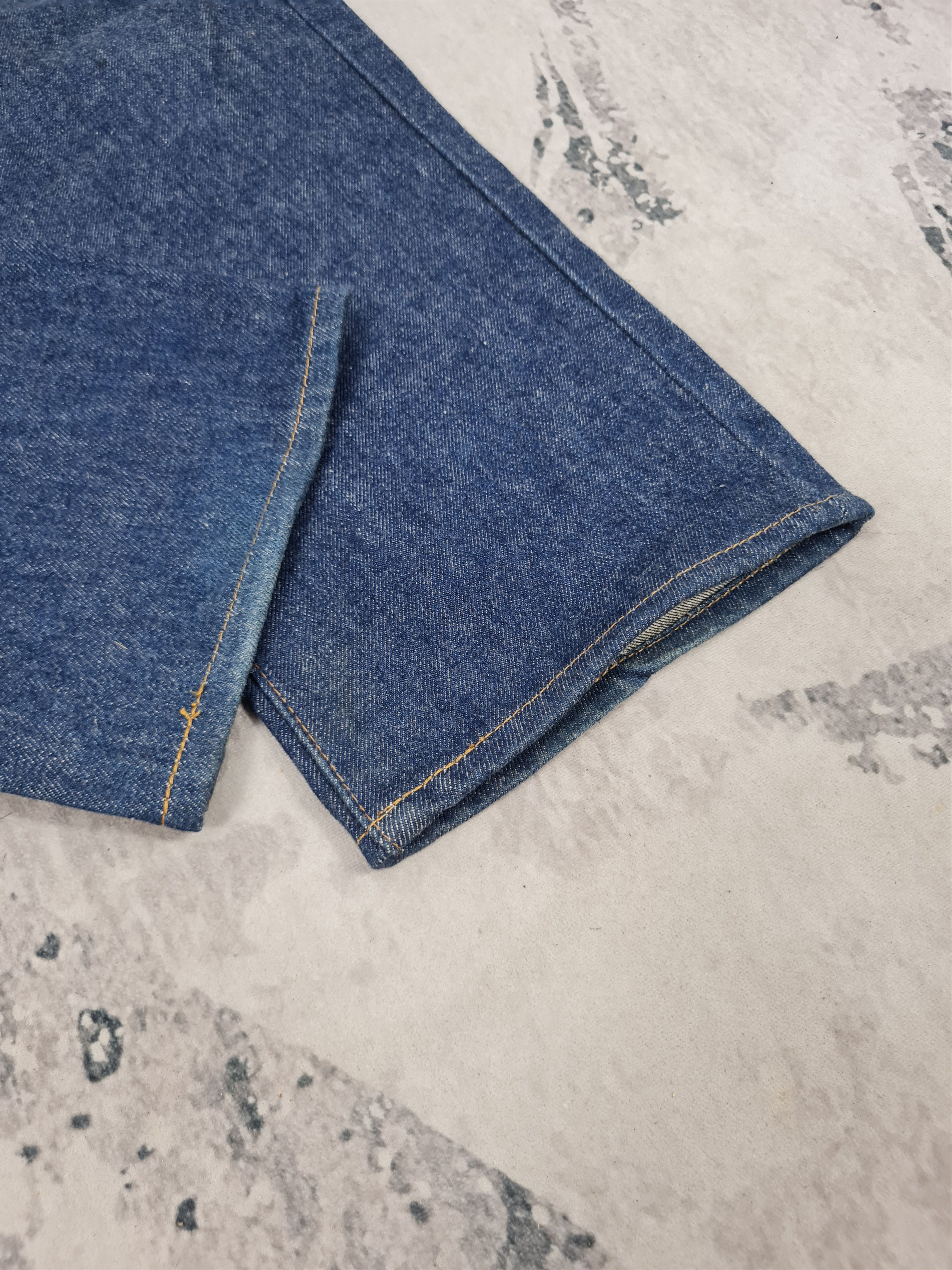Levi's Vintage Clothing Vintage LEVIS 504-0217 Cropped Blue Jeans L0375 Size 29X27.5 Size US 29 - 6 Thumbnail