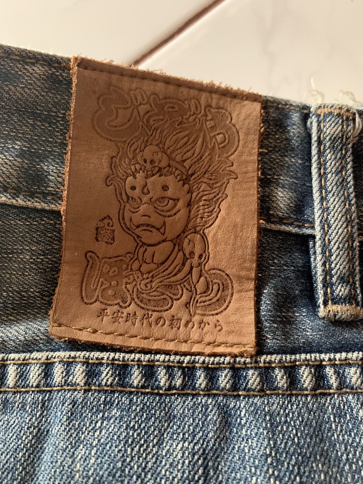 Japanese Brand × Vintage Japanese brand denim Jeans Jizo Nippon Blue Bosatsu Size US 32 / EU 48 - 5 Thumbnail
