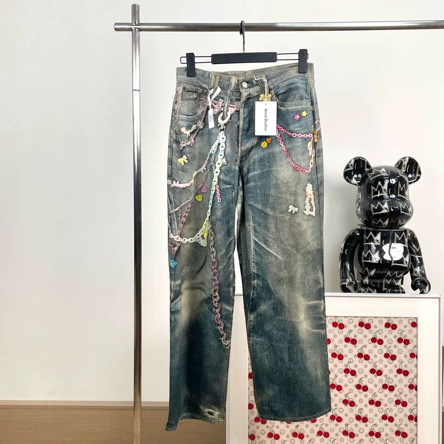 Acne Studios Acne Studios Candy Chain Wide Jeans Size 28" / US 6 / IT 42 - 1 Thumbnail