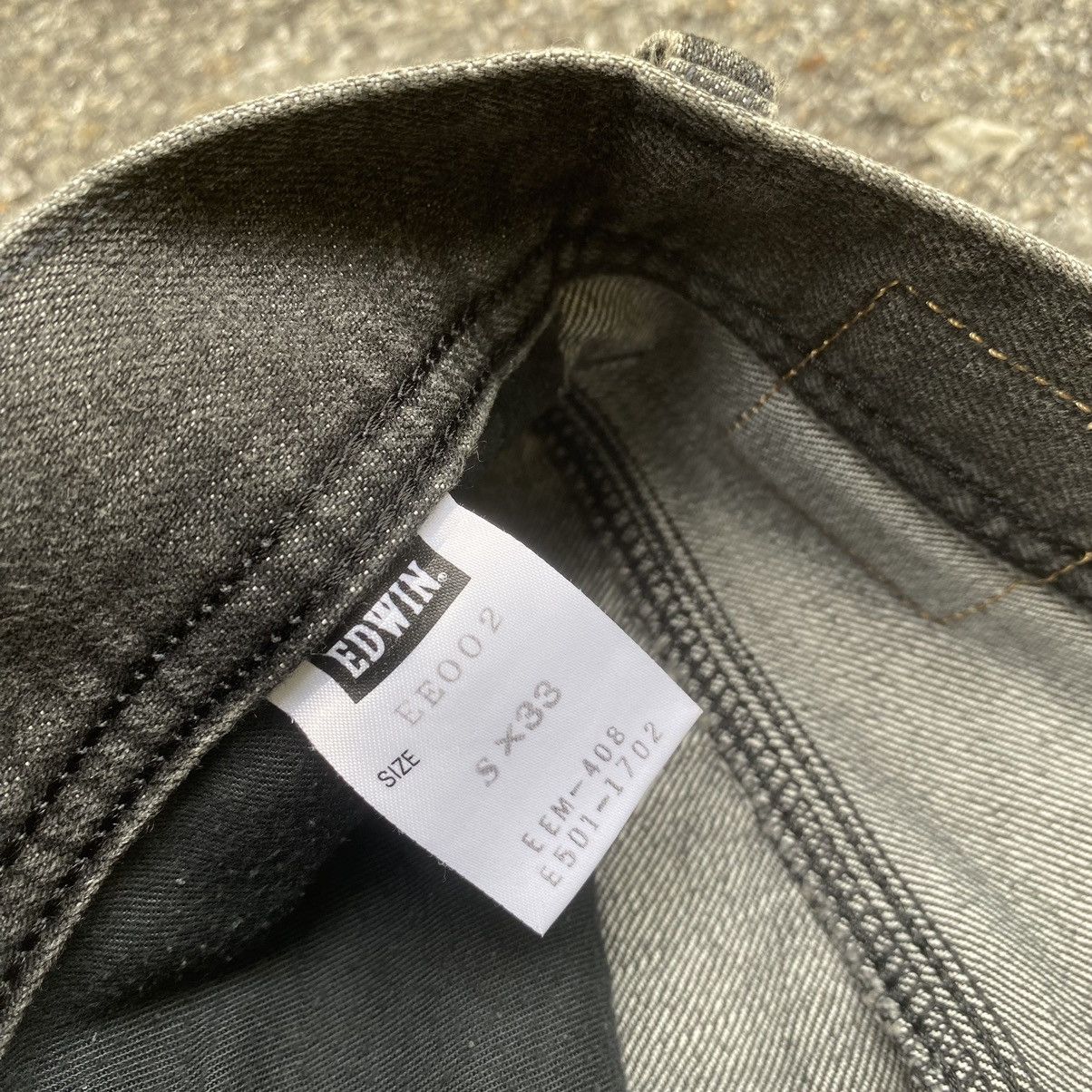 Japanese Brand Edwin E Function Engineered Denim Curved Leg Faded Jeans Size US 29 - 8 Thumbnail