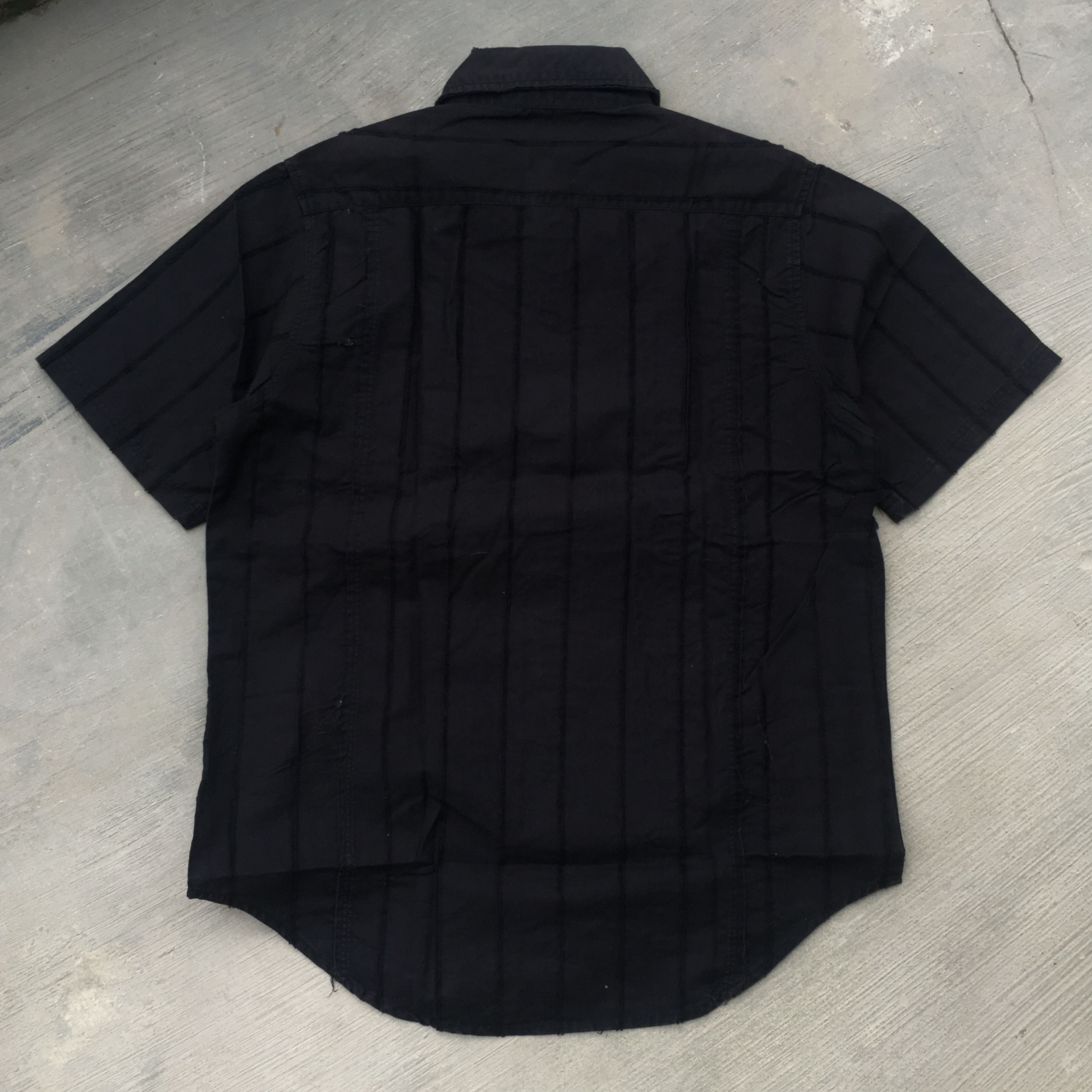 Japanese Brand Bernings sho poem shirt distressed Size US M / EU 48-50 / 2 - 8 Thumbnail