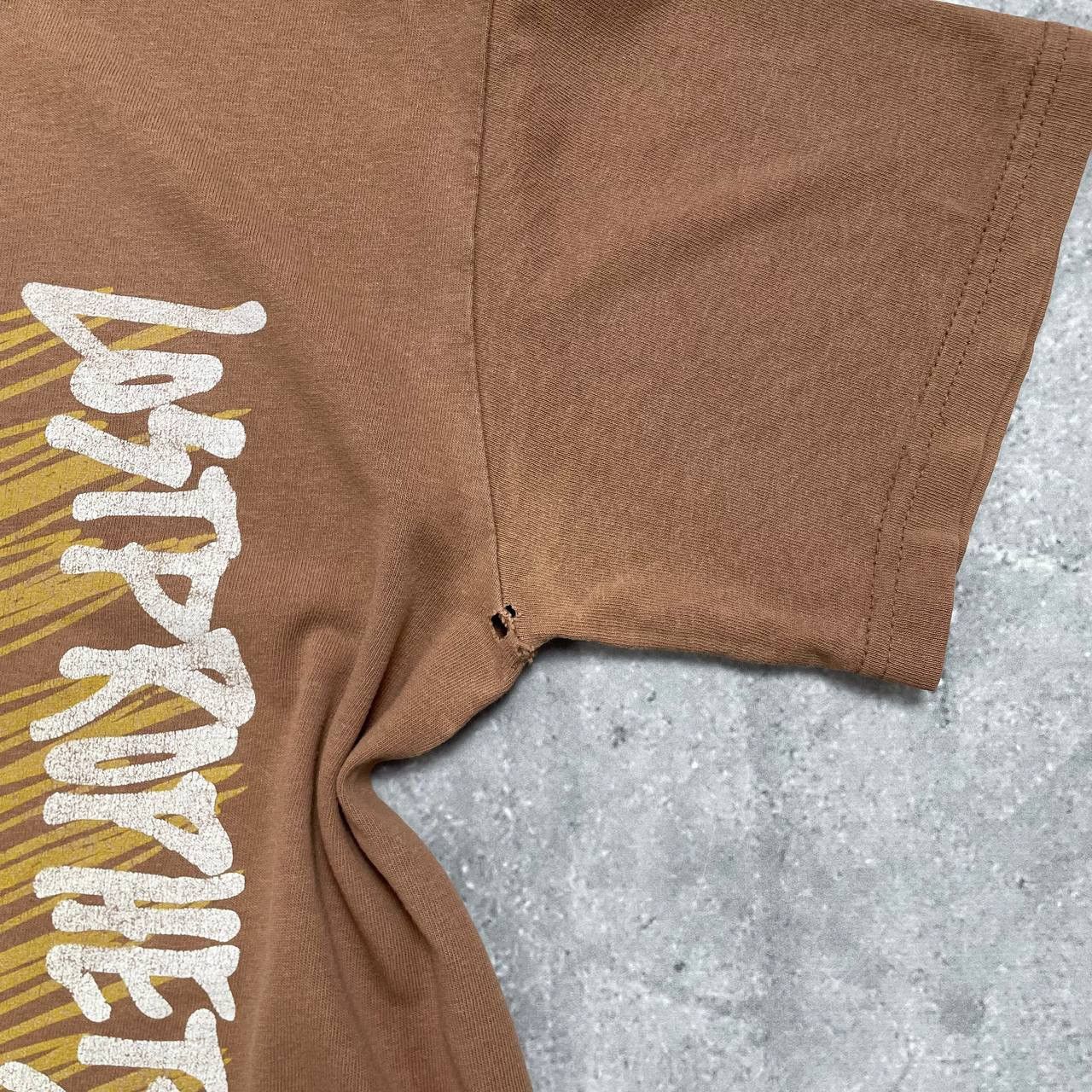 Band Tees Vintage 2000s Lostprophets Metal Band T Shirt Faded Brown Size US S / EU 44-46 / 1 - 13 Thumbnail