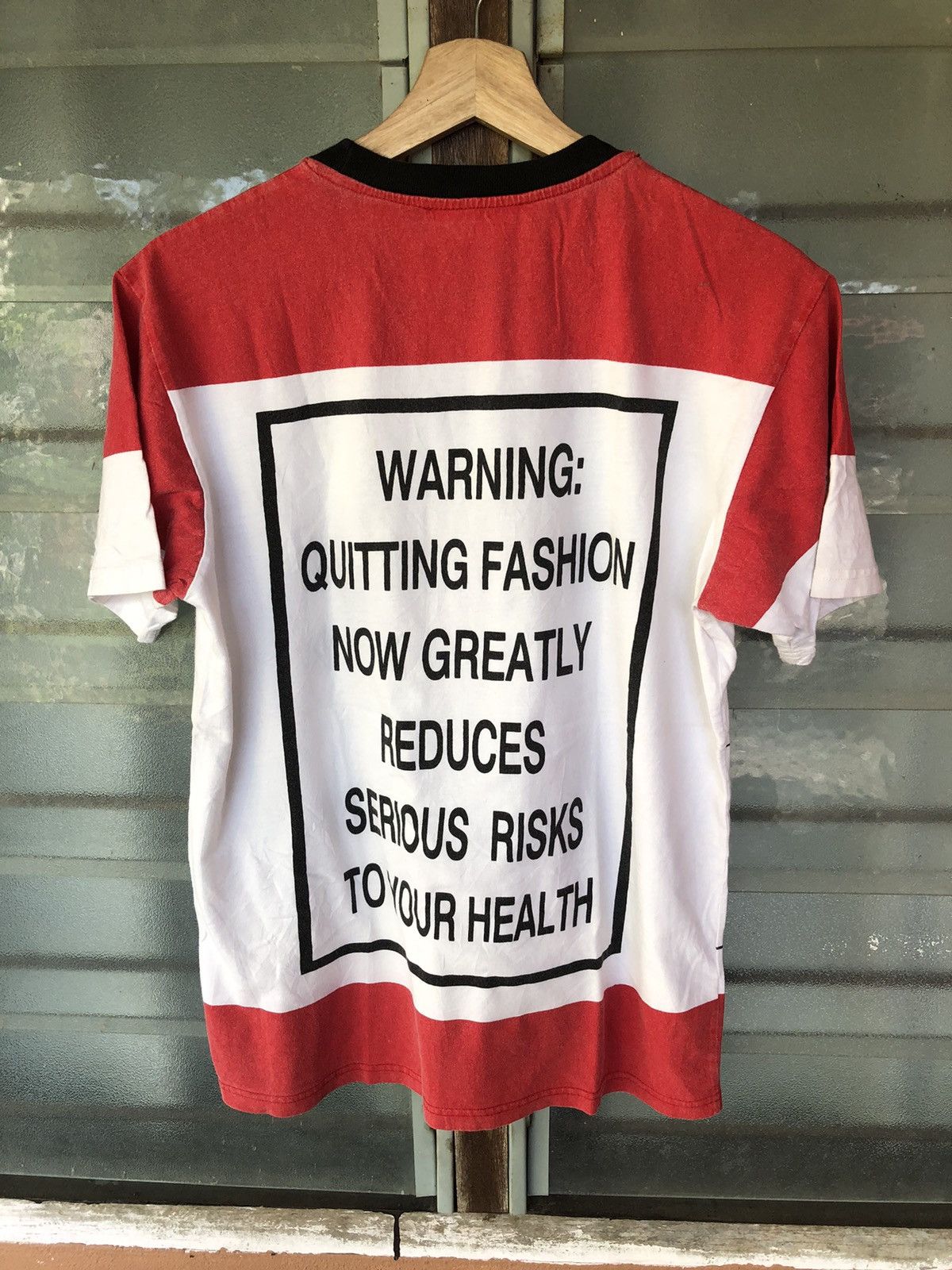 Moschino Moschino Fashion Kills Shirt Tee Size US L / EU 52-54 / 3 - 6 Thumbnail