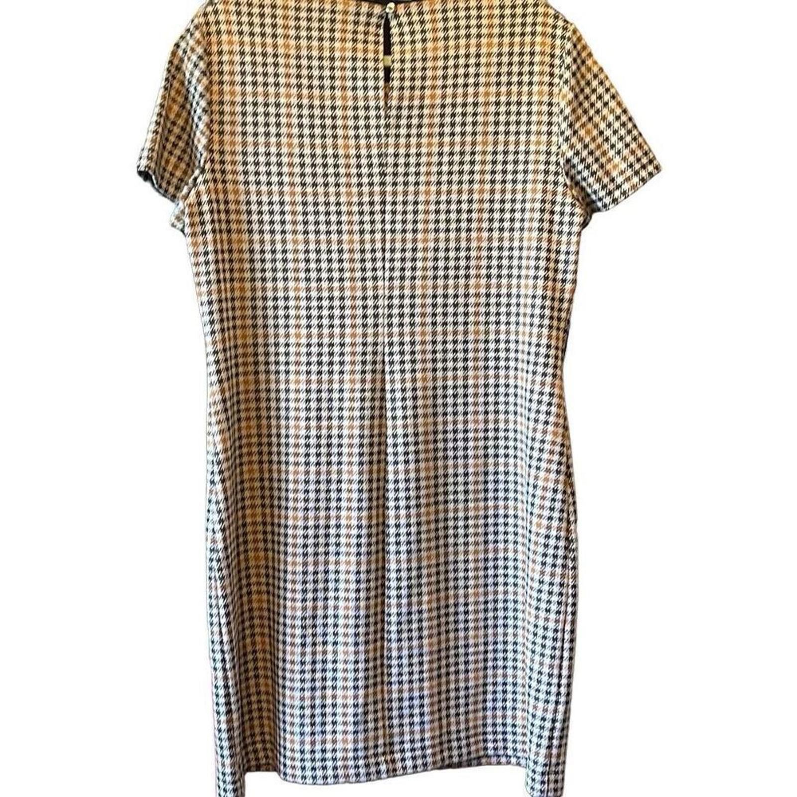 Tommy Hilfiger Tommy Hilfiger stretch houndstooth mod dress 12 Size XL / US 12-14 / IT 48-50 - 2 Thumbnail