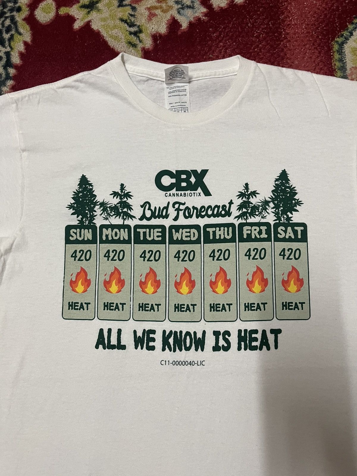 Vintage Cannabiotix Bud Forecast Tshirt Size US M / EU 48-50 / 2 - 2 Thumbnail