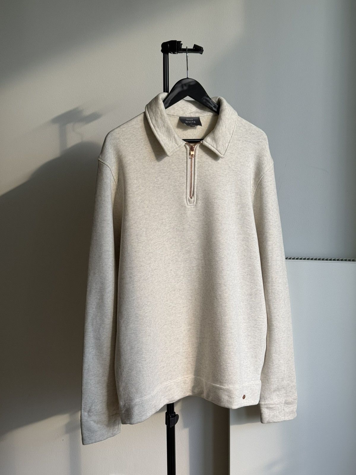 Private White V.C. Private White V.C. Half Zip Sweatshirt — (Size 6) Size US XL / EU 56 / 4 - 8 Thumbnail