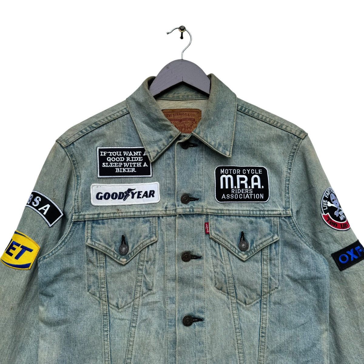 Levi's × Levi's Vintage Clothing Capital E Levis Denim Trucker Jacket Size US M / EU 48-50 / 2 - 7 Thumbnail