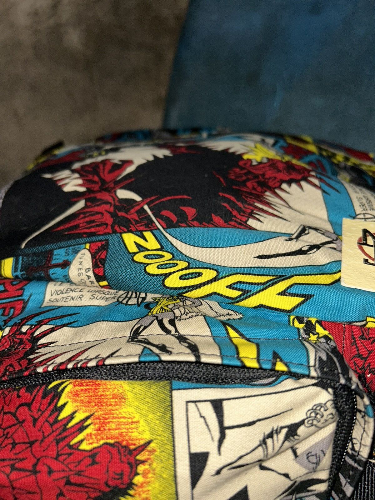 Jean Paul Gaultier F/W 1995 Comic Book Style 'The Virus Man' Three Way Bag Size ONE SIZE - 9 Thumbnail