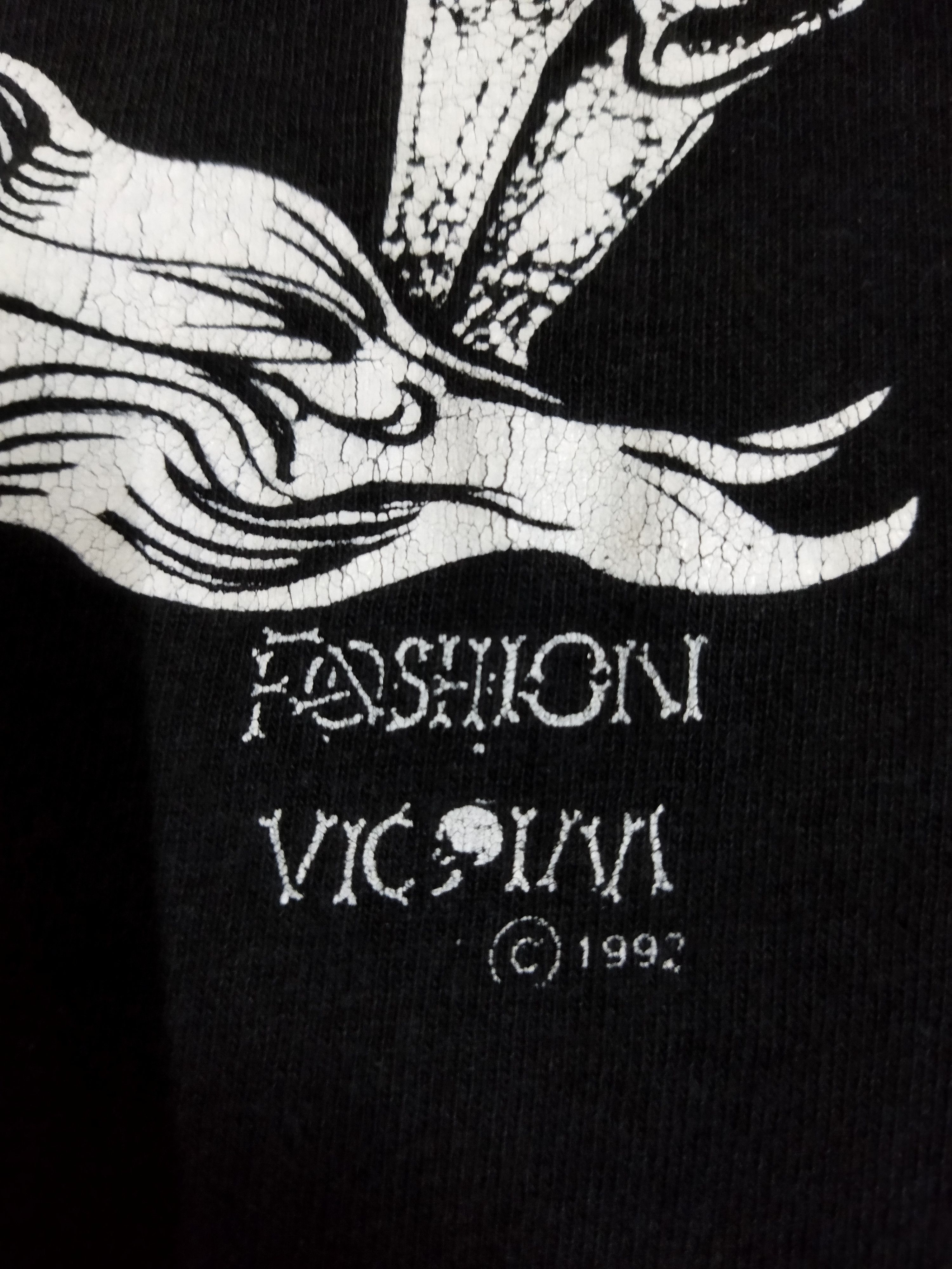 Fashion Victim × Vintage Vintage 1992 Fashion Victim Get A Job Tee Size US XL / EU 56 / 4 - 3 Thumbnail