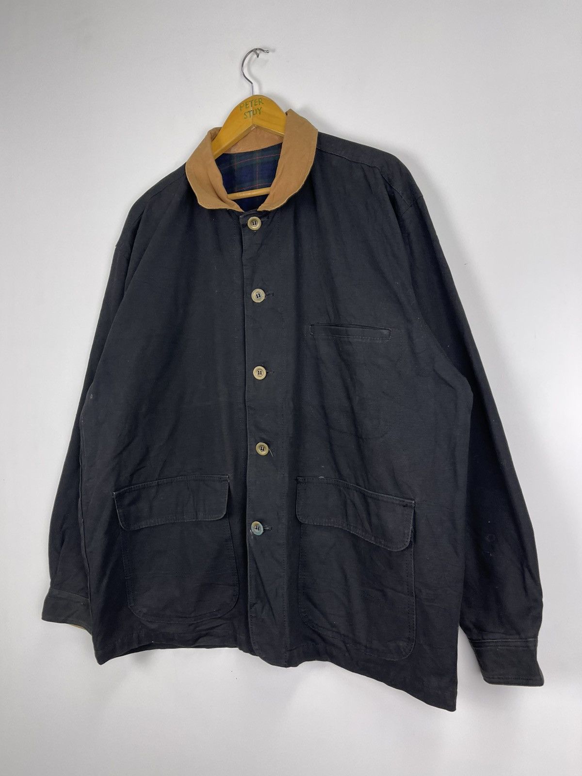 Vintage Vintage Unbranded Cotton Jacket Size US L / EU 52-54 / 3 - 4 Thumbnail