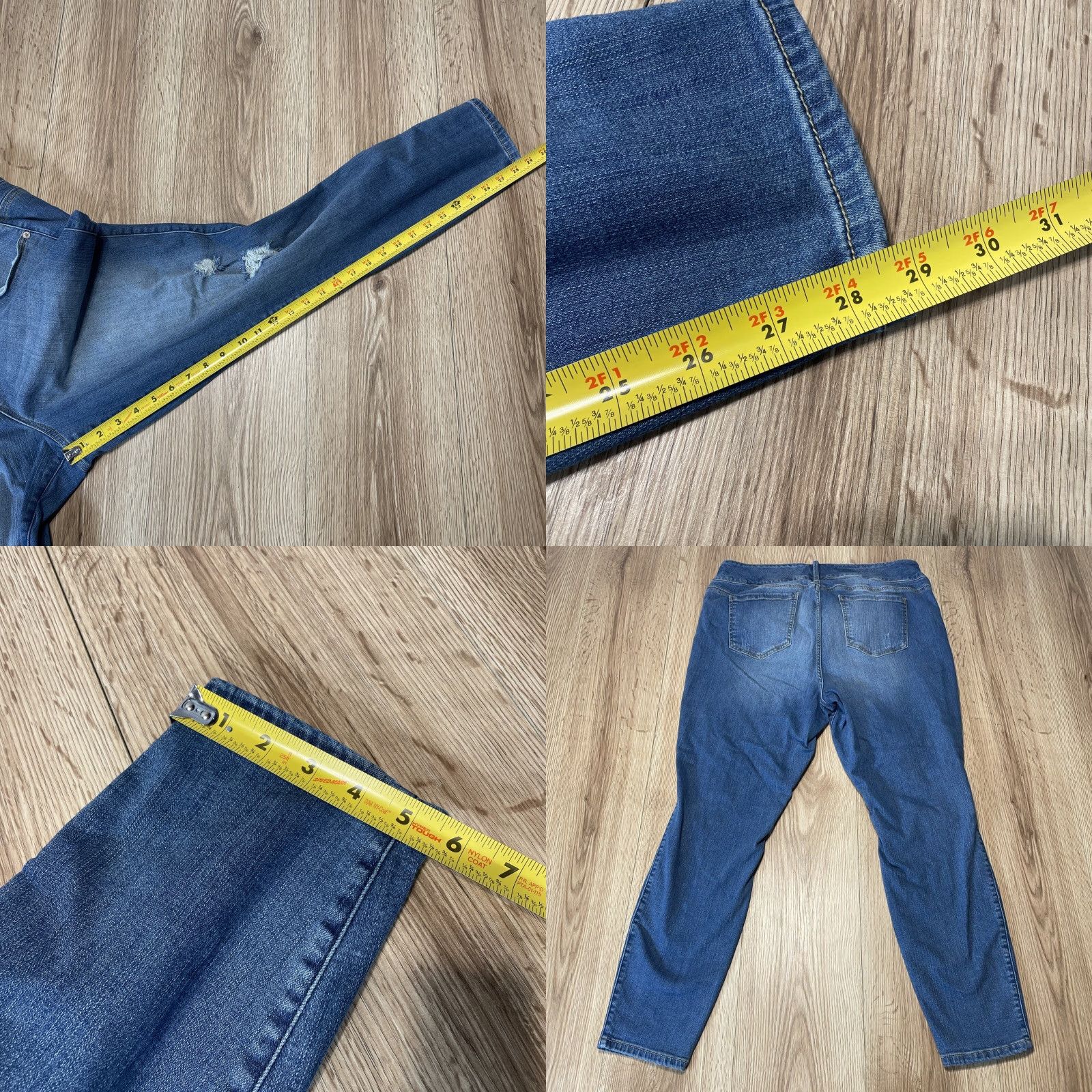 Torrid VINTAGE Torrid Plus Size Jeans Womens Jegging Stretch Blue Denim 20R Size 42" / US 20 - 8 Thumbnail