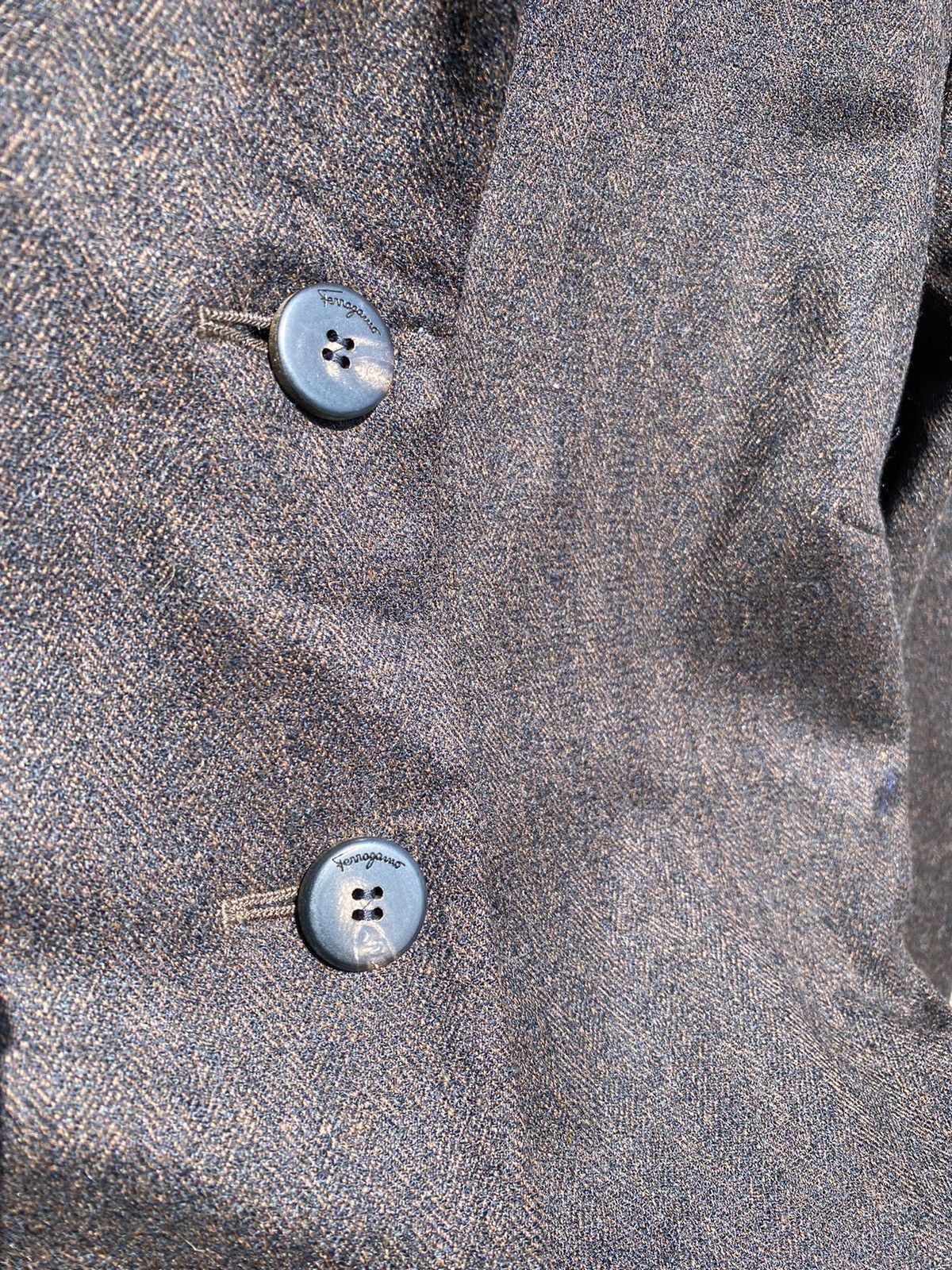 Salvatore Ferragamo Vintage Salvatore Ferragamo Blazer Size L / US 10 / IT 46 - 6 Thumbnail
