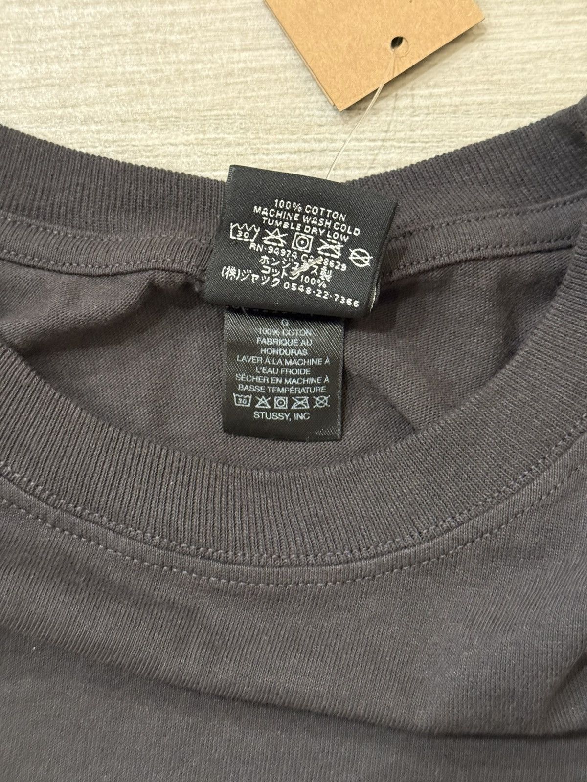 Stussy Stussy Heal The Bay 40 Pigment Dyed Faded Black Tee Sz Large Size US L / EU 52-54 / 3 - 6 Thumbnail