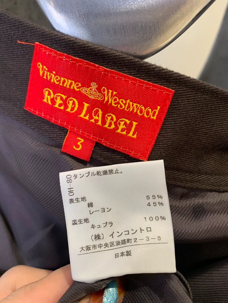 Vivienne Westwood Vivienne Westwood size3 Brown and black double-layered asym Size 26" / US 2 / IT 38 - 6 Thumbnail